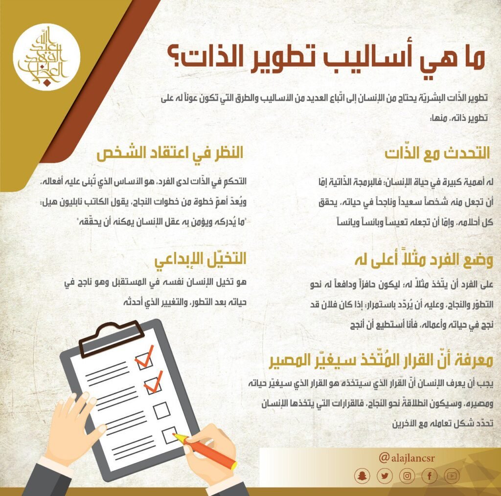 أساليب التطوير الذاتي في العمل 2